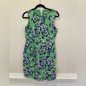 J. Crew bright floral dress